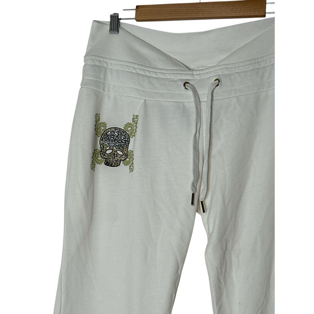 COOGI sweatpants‎ Women's Large Foldover Stretch Cozy Skull Rock Outdoor - Picture 6 of 10